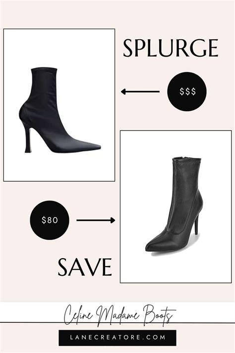 celine madame boots replica|best designer inspired boot dupes.